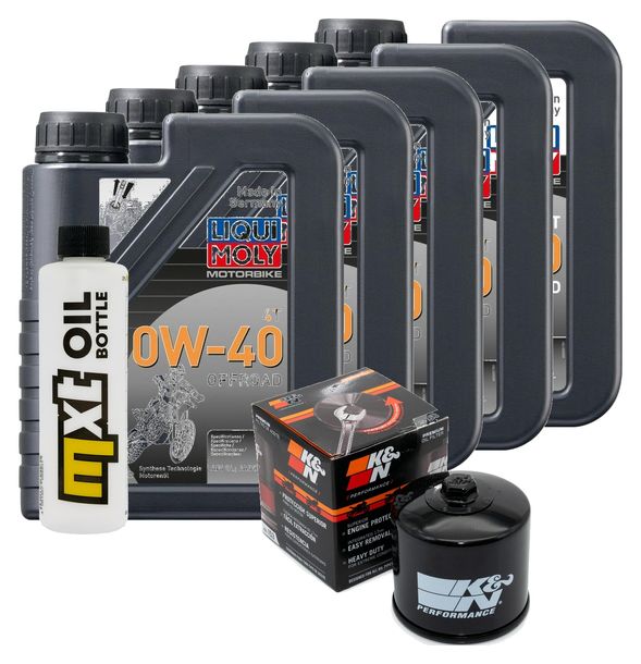 Inspektionspaket 5L 10W-40 + Ölfilter für Ducati SS 750 ccm Bj. 2002