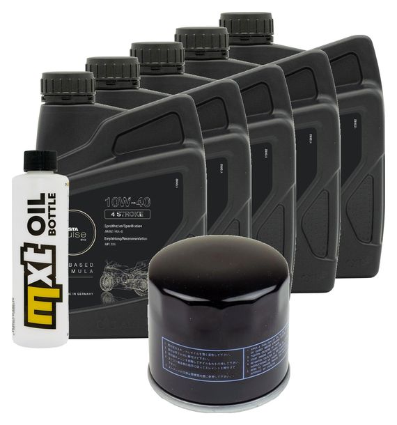 Inspektionspaket 5L 10W-40 + Ölfilter für Ducati SS 750 ccm Bj. 2002