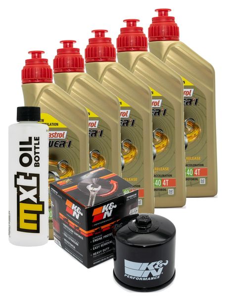 Inspektionspaket 5L 10W-40 + Ölfilter für Ducati SS 750 ccm Bj. 2002