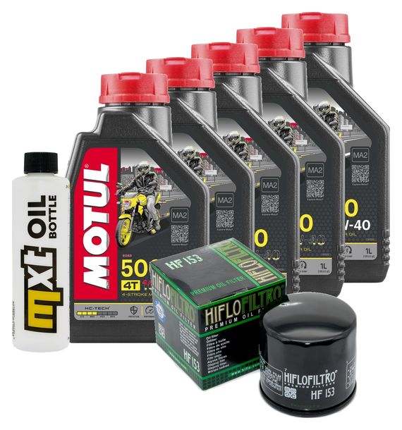 Inspektionspaket 5L 10W-40 + Ölfilter für Ducati SS 750 ccm Bj. 2002