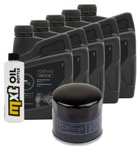 Paquete de inspección 5L 10W-40 + filtro de aceite para Ducati SS 750 ccm Año 2002
