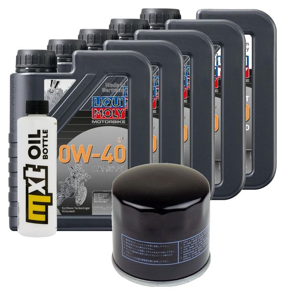 Inspektionspaket 5L 10W-40 + Ölfilter für Ducati SS 750 / 900 ccm Bj. 1990 - 2001