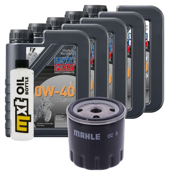 Inspektionspaket 5L 10W-40 + Ölfilter für Ducati SS 750 / 900 ccm Bj. 1990 - 2001