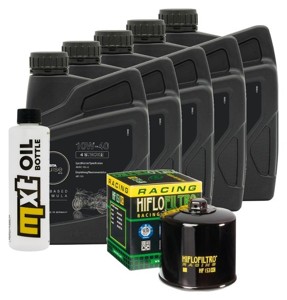 Inspektionspaket 5L 10W-40 + Ölfilter für Ducati SS 750 / 900 ccm Bj. 1990 - 2001