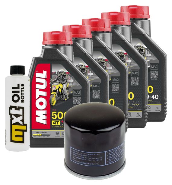 Inspektionspaket 5L 10W-40 + Ölfilter für Ducati SS 750 / 900 ccm Bj. 1990 - 2001