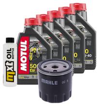 Pacote de Inspeção 5L 10W-40 + Filtro de Óleo para Ducati SS 750 / 900 ccm Ano. 1990 - 2001