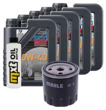 Paquete de inspección 5L 10W-40 + filtro de aceite para Ducati SS 750 / 900 ccm Año 1990 - 2001