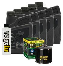 Pacote de Inspeção 5L 10W-40 + Filtro de Óleo para Ducati SS 750 / 900 ccm Ano. 1990 - 2001
