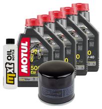 Pacote de Inspeção 5L 10W-40 + Filtro de Óleo para Ducati SS 750 / 900 ccm Ano. 1990 - 2001