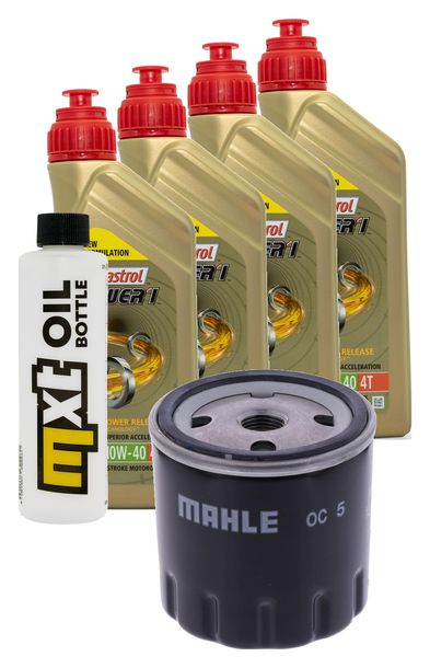 Inspektionspaket 4L 10W-40 + Ölfilter für Ducati Strada 851 ccm Bj. 1991 - 1992