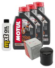 Pacote de Inspeção 3L 20W-50 + Filtro de Óleo para Harley Davidson FXRT Sport Glide 1340 ccm Ano. 1993 - 1994
