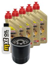 Pacote de inspeção 5L 20W-50 + filtro de óleo para Harley Davidson VRSCR Street-Rod 1130 ccm Ano de fabricação 2006 - 2007