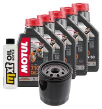 Pacote de inspeção 5L 20W-50 + filtro de óleo para Harley Davidson VRSCR Street-Rod 1130 ccm Ano de fabricação 2006 - 2007
