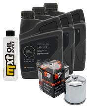 Pacote de Inspeção 3L 20W-50 + Filtro de Óleo + 2x Vela de Ignição para Harley Davidson XL N Iron 883 ccm Ano de Fabricação 2010