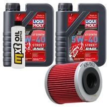 Inspektionspaket 2L 5W-40 + Ölfilter für Aprilia RS4 i.e. 125 ccm Bj. 2011 - 2016