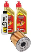 Inspectiepakket 2L 5W-40 + oliefilter voor Aprilia RS4 i.e. 125 ccm bouwjaar 2011 - 2016