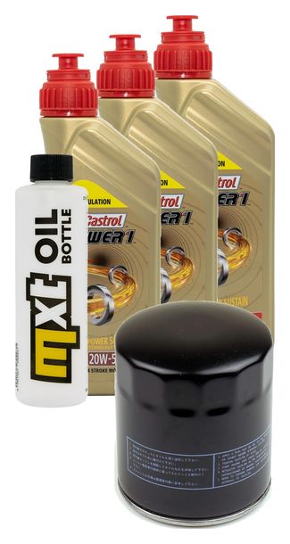 Inspektionspaket 3L 20W-50 + Ölfilter für Buell M2 Cyclone S1 Lightning S3 Thunderbolt 1200 ccm Bj. 1998 - 2002