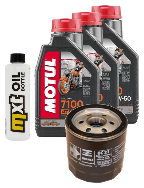 Inspektionspaket 3L 20W-50 + Ölfilter für Buell M2 Cyclone S1 Lightning S3 Thunderbolt 1200 ccm Bj. 1998 - 2002