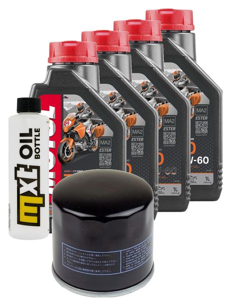 Inspektionspaket 4L 10W-60 + Ölfilter für Ducati Strada 888 ccm Bj. 1994
