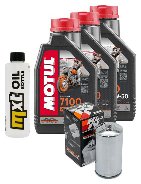 Inspektionspaket 3L 20W-50 + Ölfilter für Harley Davidson FXDB 80 Sturgis 1340 ccm Bj. 1991 - 1994