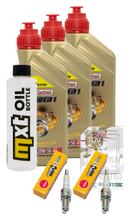 Pacote de Inspeção 3L 20W-50 + Filtro de Óleo + 2x Vela de Ignição para Harley Davidson XL Forty-Eight 1200 ccm Ano Fabricação 2010 - 2015