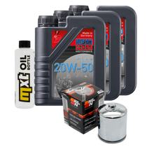 Pakiet przeglądowy 3L 20W-50 + filtr oleju do motocykli Harley Davidson XL R Sportster L Super Low N Iron XR 883 / 1200 ccm rocznik produkcji 2004 - 2017