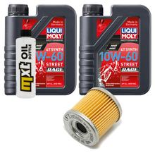 Inspectiepakket 2L 10W-60 + Oliefilter voor Aprilia RXV 550 ccm Bj. 2006