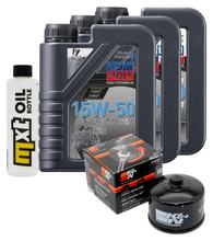 Pacchetto di ispezione 3L 15W-50+filtro olio per BMW F GS Twin 650 ccm Anno 2008