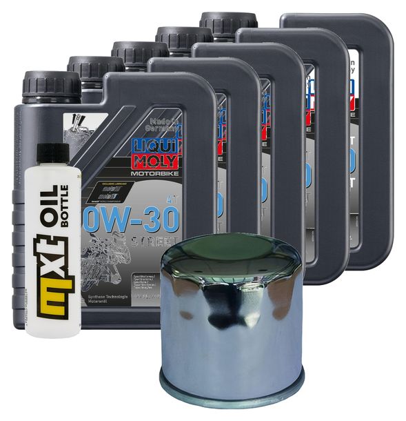 Pacchetto di ispezione 5L 10W-30 + filtro olio per Honda GL Gold Wing 1800 ccm Anno 2006 - 2016
