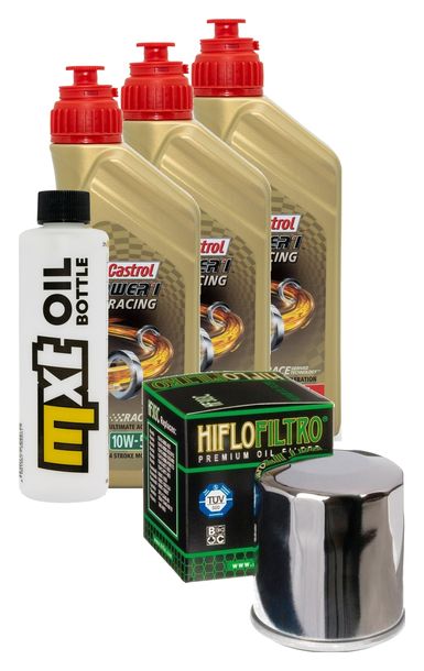 Inspektionspaket 3L 10W-50 + Ölfilter für Honda NTV Revere 650 ccm Bj. 1988 - 1992