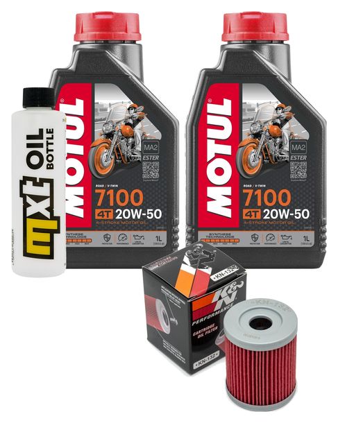 Inspektionspaket 2L 20W-50 + Ölfilter + 1x Zündkerze für Suzuki AN Burgman 400 ccm Bj. 2006