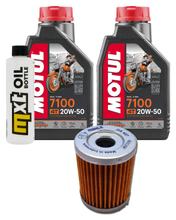 Inspectiepakket 2L 20W-50 + Oliefilter + 1x Bougie voor Suzuki AN Burgman 400 ccm Bj. 2006