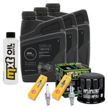 Paquete de inspección 3L 10W-40 + filtro de aceite + 2 bujías para Yamaha XP T-Max 530 ccm