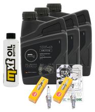 Inspektionspaket 3L 10W-40 + Ölfilter + 2x Zündkerze für Yamaha XP T-Max 530 ccm