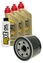 Inspectiepakket 3L 10W-40 + Oliefilter + 2x Bougie voor Yamaha XP T-Max 530 ccm