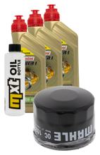Paquete de inspección 3L 10W-40 + filtro de aceite + 2 bujías para Yamaha XP T-Max 530 ccm