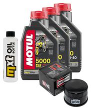 Paquete de inspección 3L 10W-40 + filtro de aceite + 2 bujías para Yamaha XP T-Max 530 ccm