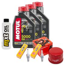Inspektionspaket 3L 10W-40 + Ölfilter + 2x Zündkerze für Yamaha XP T-Max 530 ccm