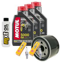 Inspektionspaket 3L 10W-40 + Ölfilter + 2x Zündkerze für Yamaha XP T-Max 530 ccm