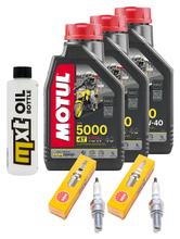 Inspektionspaket 3L 10W-40 + Ölfilter + 2x Zündkerze für Yamaha XP T-Max 530 ccm