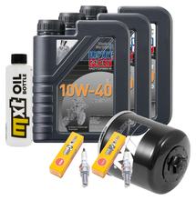 Inspektionspaket 3L 10W-40 + Ölfilter + 2x Zündkerze für Yamaha XP T-Max 530 ccm