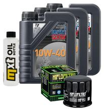 Inspektionspaket 3L 10W-40 + Ölfilter + 2x Zündkerze für Yamaha XP T-Max 530 ccm