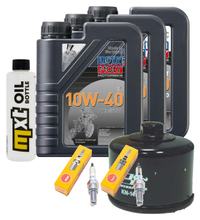 Inspektionspaket 3L 10W-40 + Ölfilter + 2x Zündkerze für Yamaha XP T-Max 530 ccm