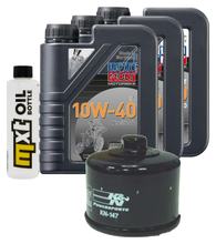 Inspektionspaket 3L 10W-40 + Ölfilter + 2x Zündkerze für Yamaha XP T-Max 530 ccm