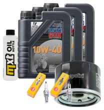 Inspektionspaket 3L 10W-40 + Ölfilter + 2x Zündkerze für Yamaha XP T-Max 530 ccm