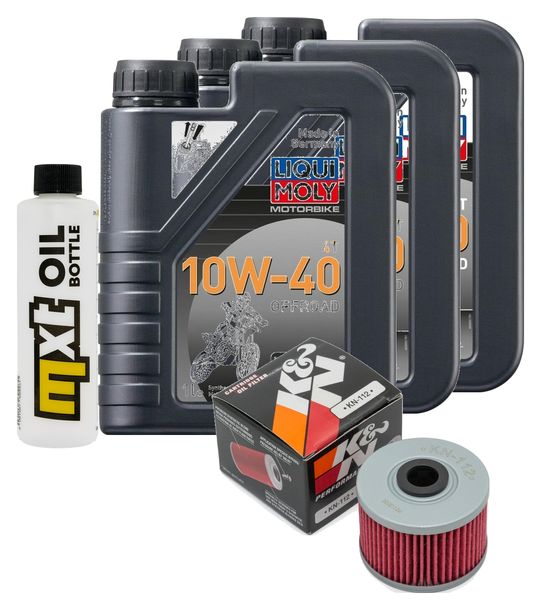 Inspektionspaket 3L 10W-40 + Ölfilter für Honda SLR 650 ccm Bj. 1999