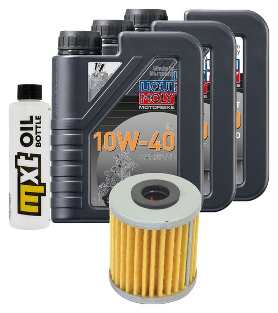 Inspektionspaket 3L 10W-40 + Ölfilter für Honda SLR 650 ccm Bj. 1999