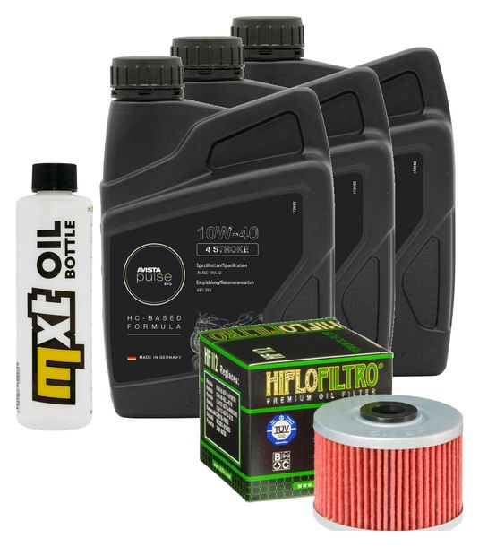Inspektionspaket 3L 10W-40 + Ölfilter für Honda SLR 650 ccm Bj. 1999