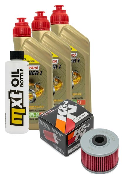 Inspektionspaket 3L 10W-40 + Ölfilter für Honda SLR 650 ccm Bj. 1999