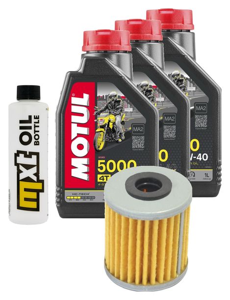 Inspektionspaket 3L 10W-40 + Ölfilter für Honda SLR 650 ccm Bj. 1999